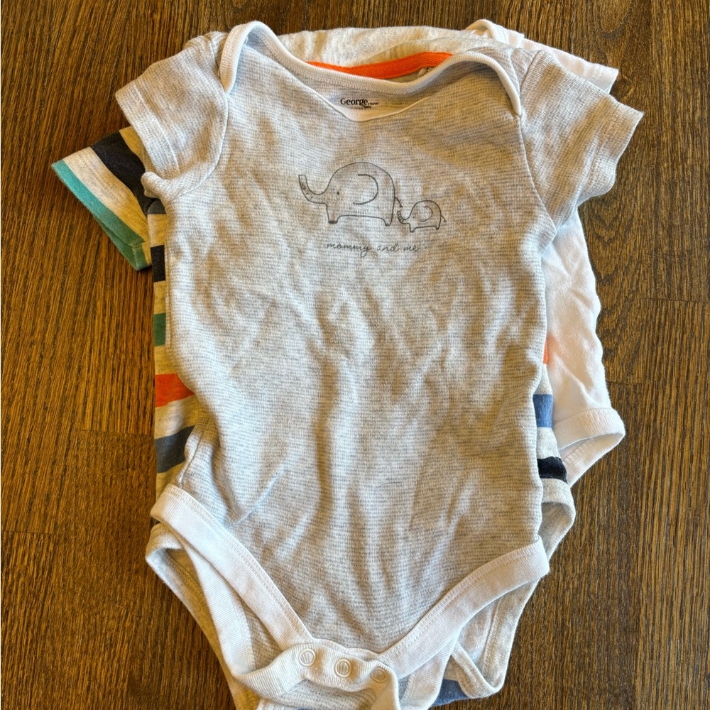 Mixed Pack (3) of Boy Onesies